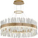 Canada LED 32 inch Gold LED Chandelier Ceiling Light