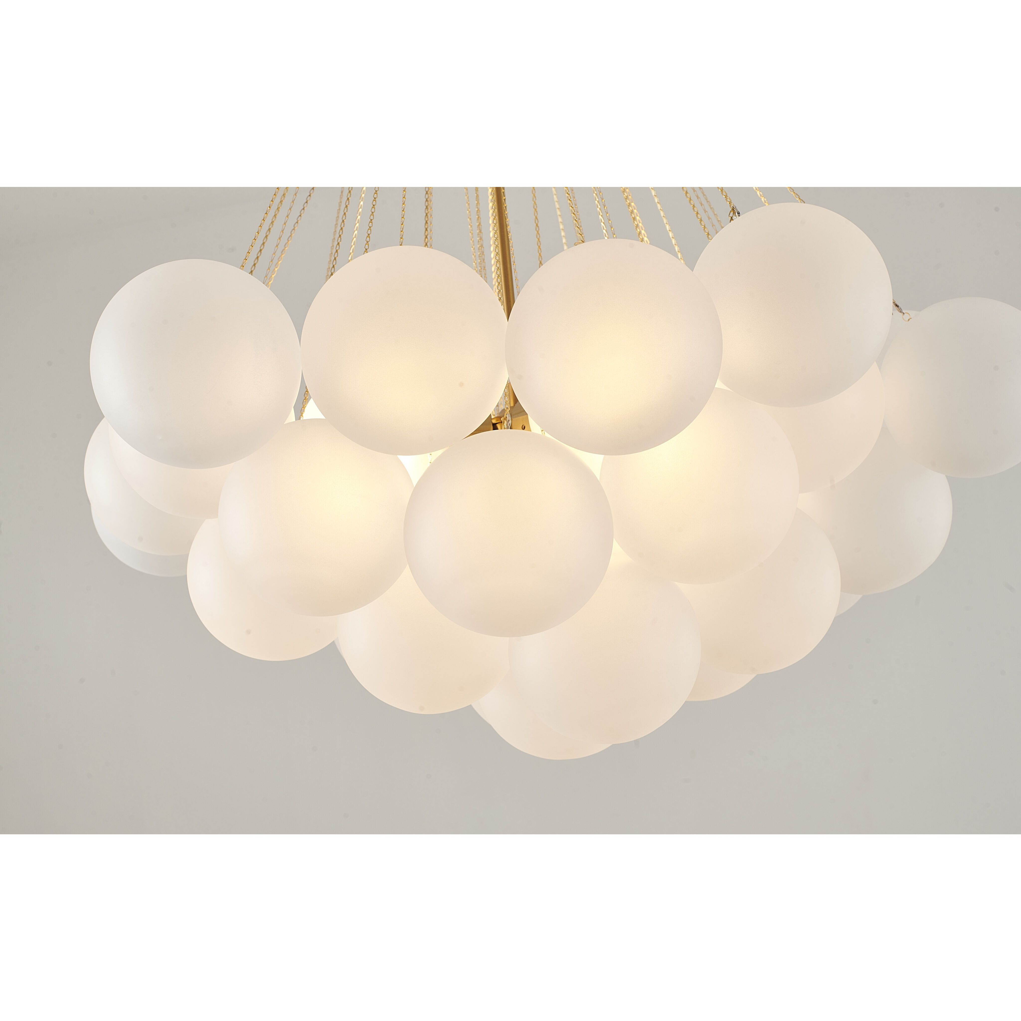Canada 3 Light 31.5 inch Gold Chandelier Ceiling Light