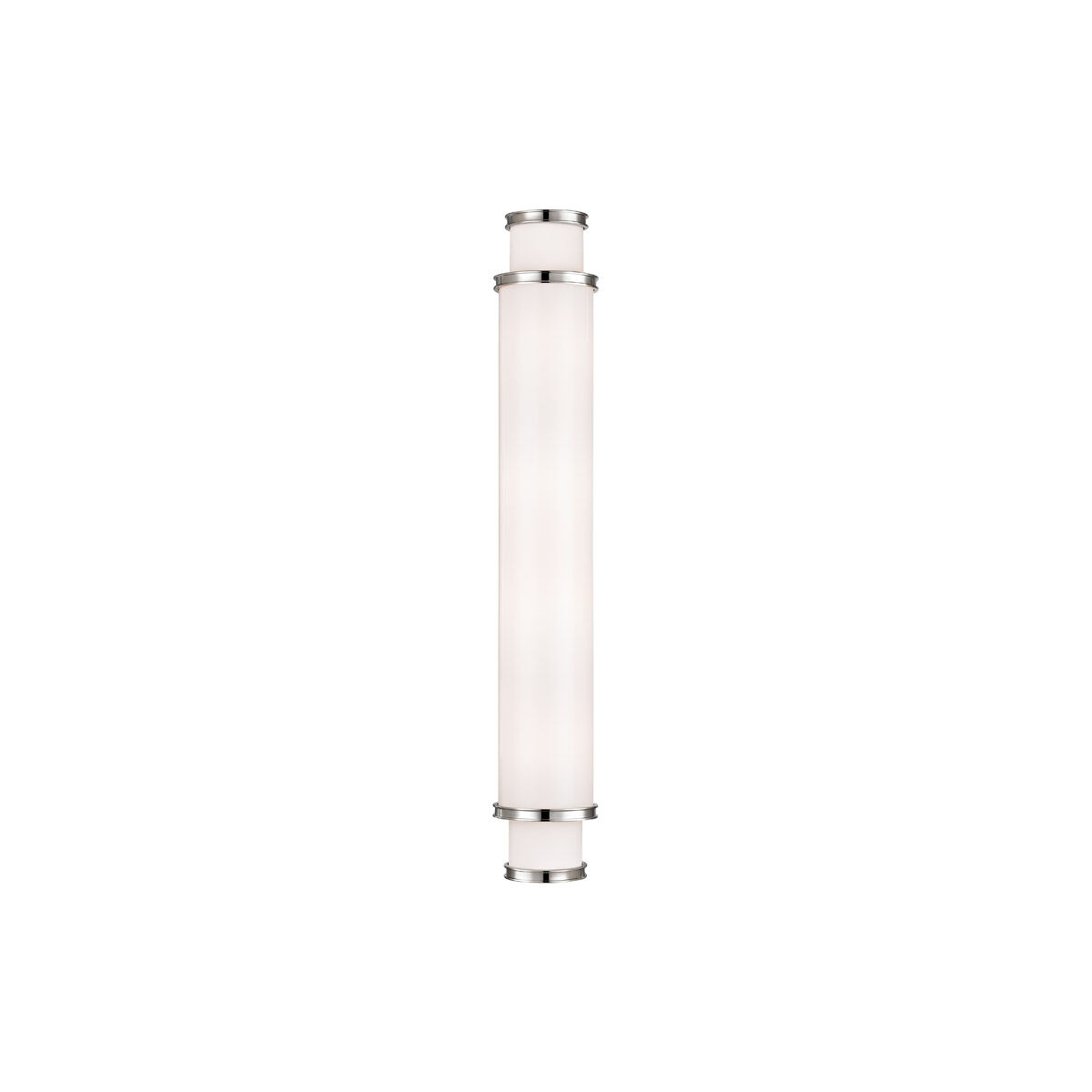 Malcolm LED 4.75 inch Polished Nickel Bath Light Wall Light, White