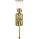 Lawrenceville 1 Light 5 inch Antique Brass Single Sconce Wall Light