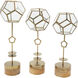 Terraium 6 inch Gold/Clear Lantern