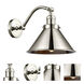Franklin Restoration Briarcliff LED 8 inch Polished Nickel Sconce Wall Light, Franklin Restoration