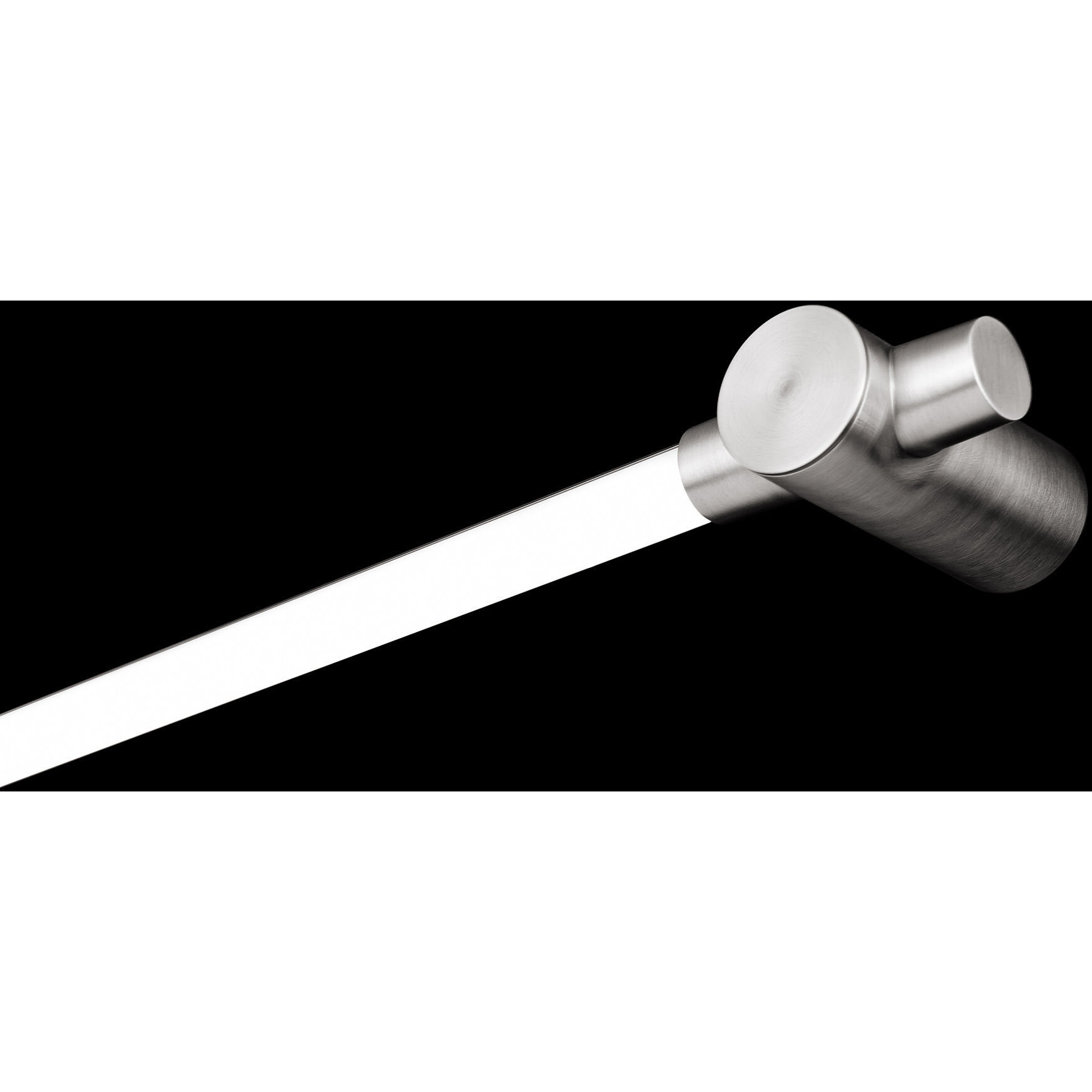 Cadence LED 27 inch Brushed Nickel Bath Vanity & Wall Light in 27in.