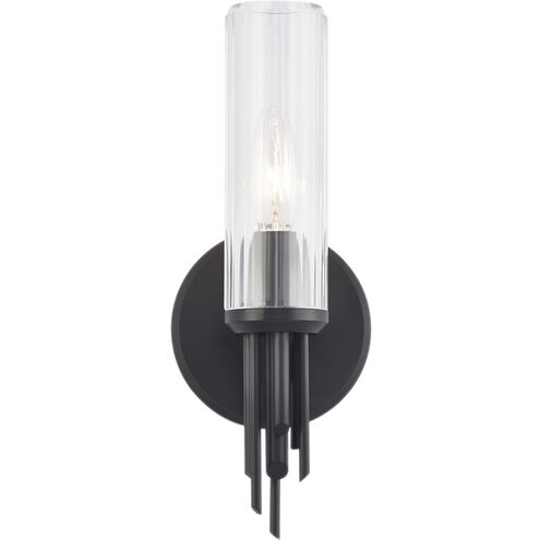 Torres 1 Light 2.38 inch Matte Black Bath Vanity Light Wall Light