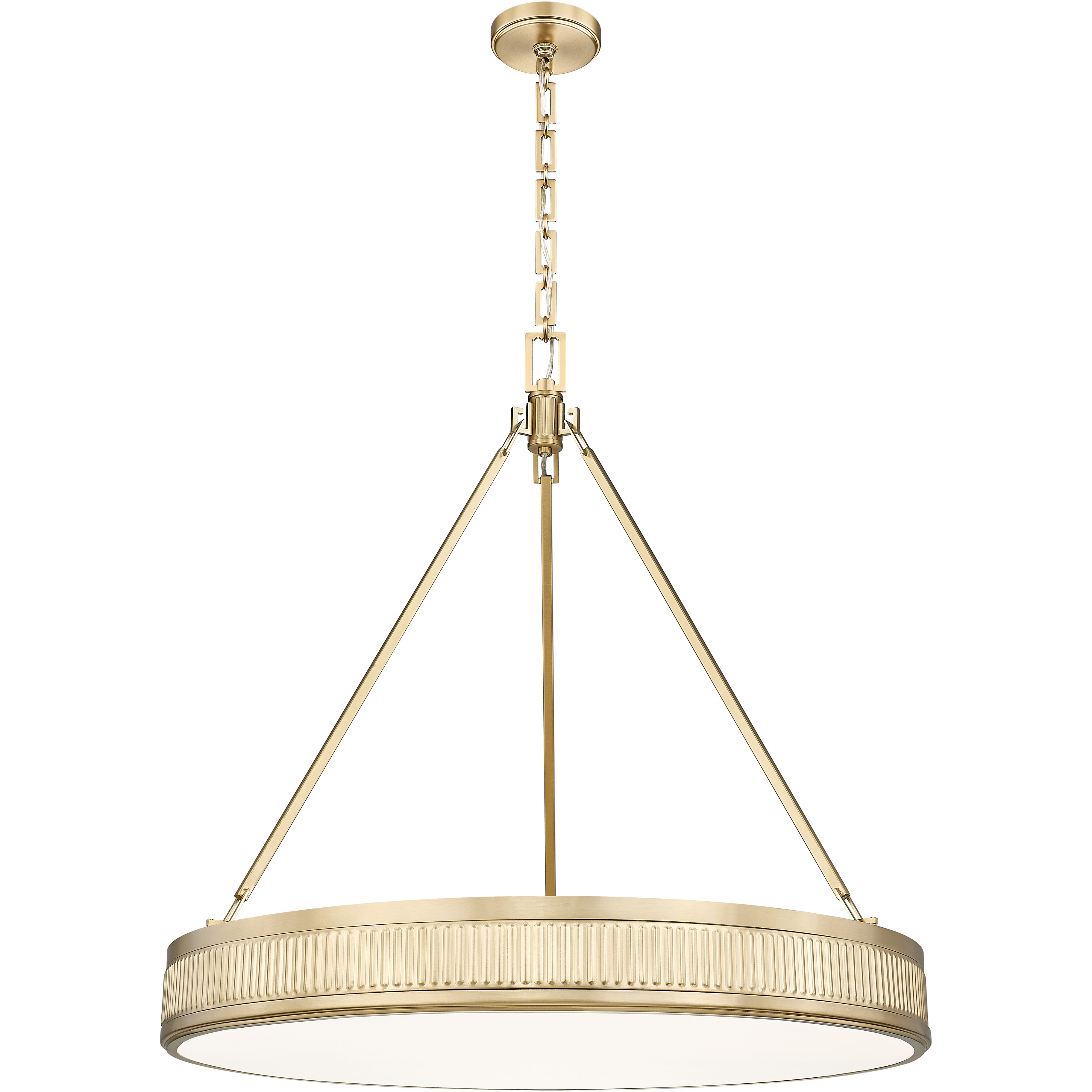 Quinn Pendant Ceiling Light in Modern Gold