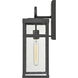 Dalton 1 Light 17.5 inch Textured Black Outdoor Wall Sconce