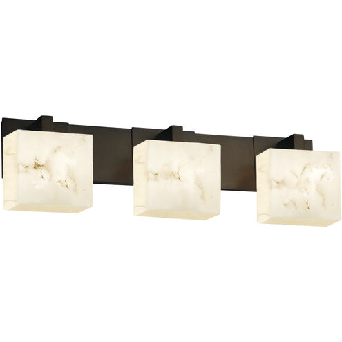 LumenAria LED 27 inch Brushed Nickel Bath Vanity Light Wall Light in 2100 Lm LED, Rectangle