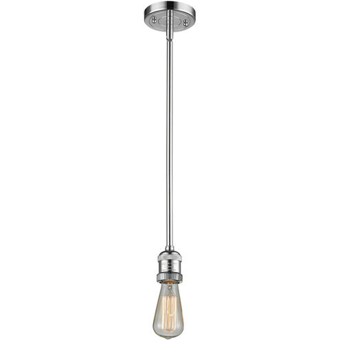 Franklin Restoration Bell LED 12 inch Polished Chrome Mini Pendant Ceiling Light in Clear Deco Swirl