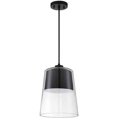 Caladon 1 Light 10 inch Black Pendant Ceiling Light