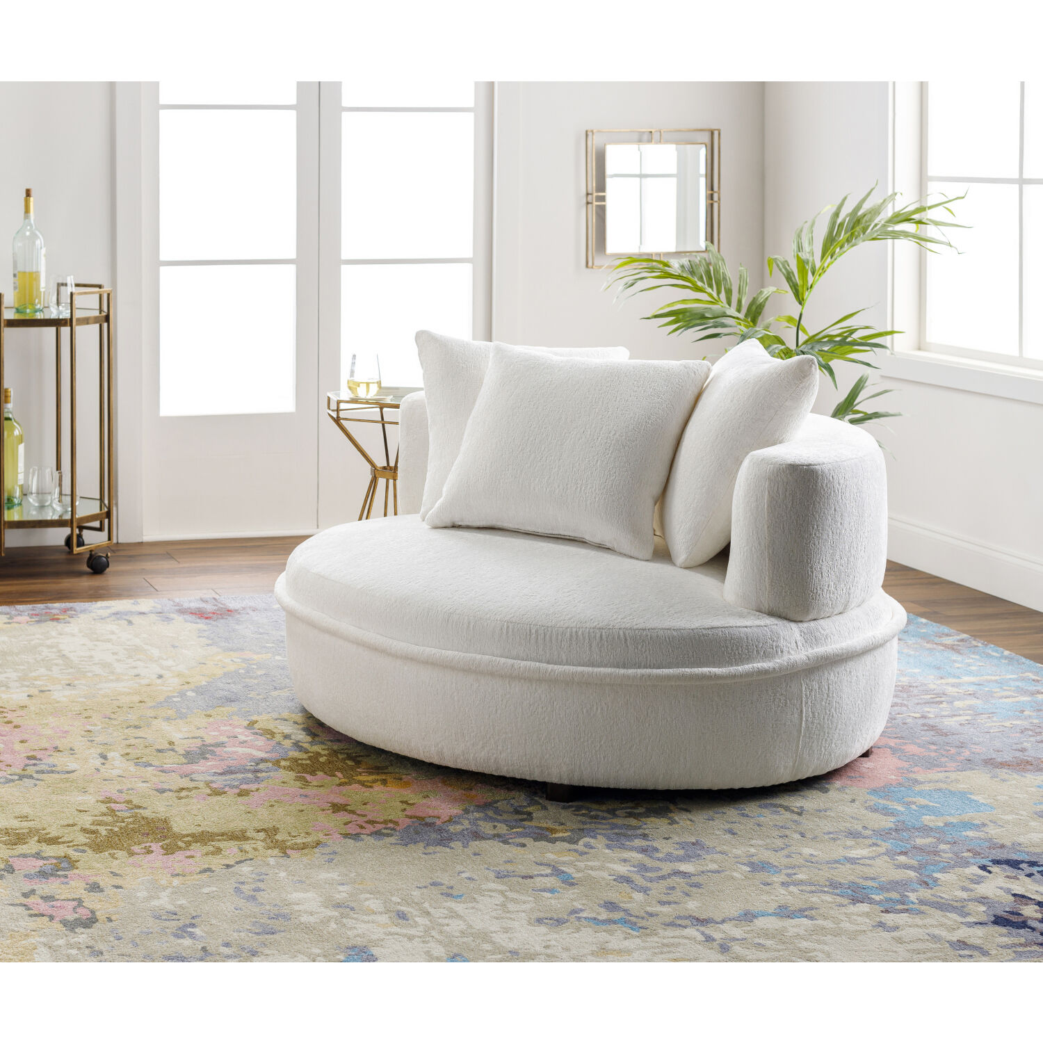 Valence Ivory Lounger