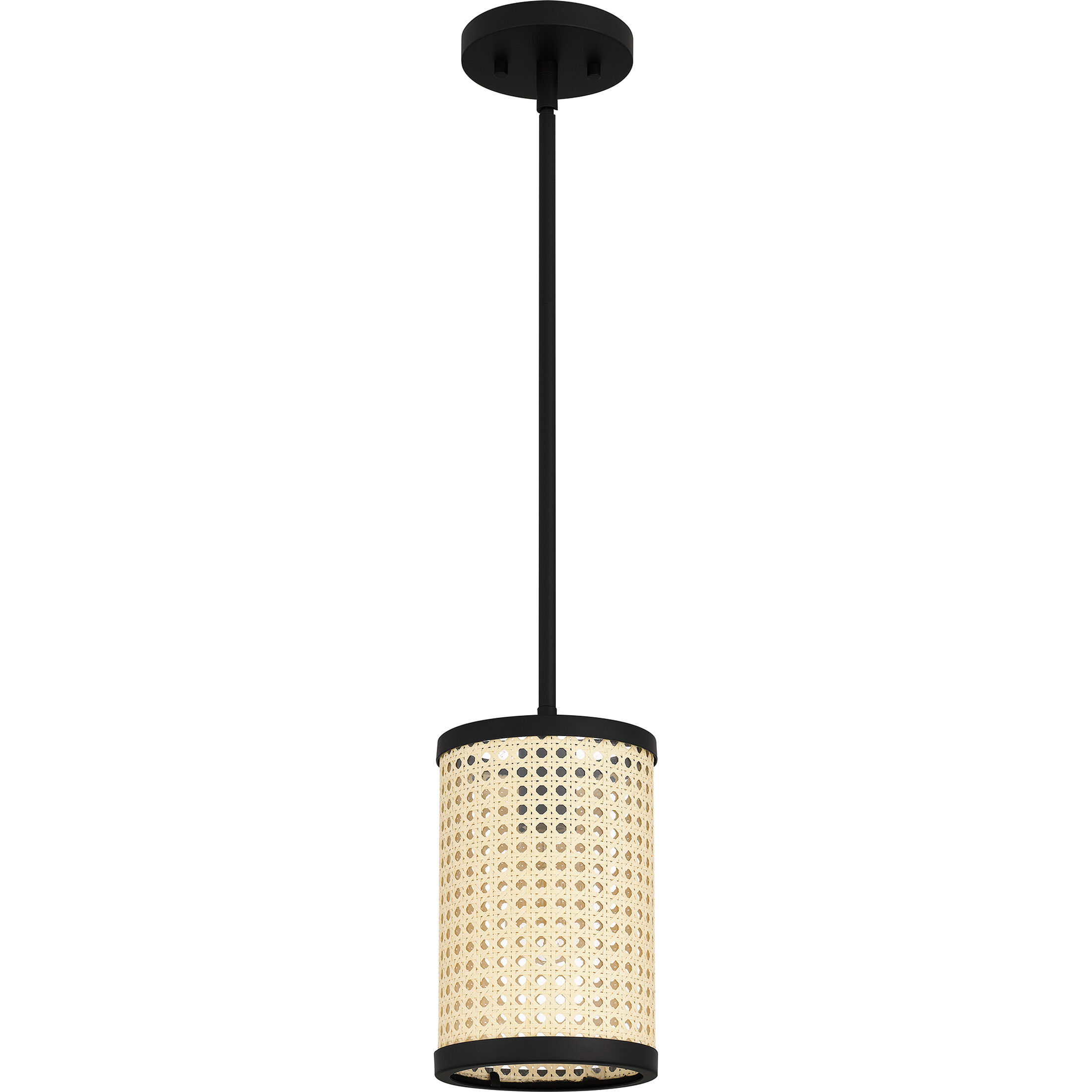 Syrah 1 Light 6 inch Matte Black Mini Pendant Ceiling Light