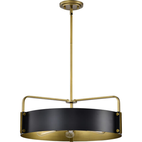 Altos 5 Light 22 inch Matte Black Pendant Ceiling Light