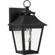 Sean Lavin Galena 1 Light 10.88 inch Textured Black Outdoor Wall Lantern