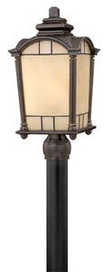 Hinkley Lighting Wellington 1 Light Post Lantern (Post Sold Separately) in Regency Bronze 2161RB