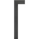 Atlantis 120v/277v 8 watt Satin Black Bollard