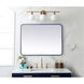 Evermore 36 X 27 inch Blue Mirror