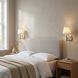 Vilera 1 Light 5.75 inch Brushed Nickel Sconce Wall Light in Incandescent