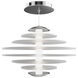 Loopey LED 14 inch Chrome Mini-Pendant Ceiling Light, dweLED