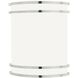 Parallel 1 Light 8.5 inch Brushed Nickel Vanity Light Wall Light