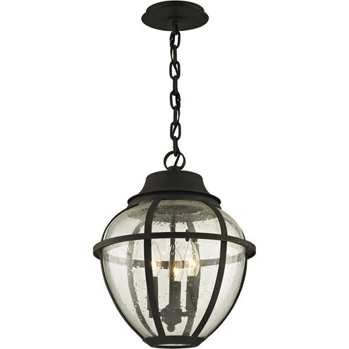 Bunker Hill 3 Light 13 inch Vintage Bronze Outdoor Pendant