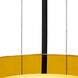 Pahu 8 LED Black Cable Pendant Ceiling Light