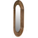 New Fuss 64.5 X 32 inch Dark Walnut Mirror