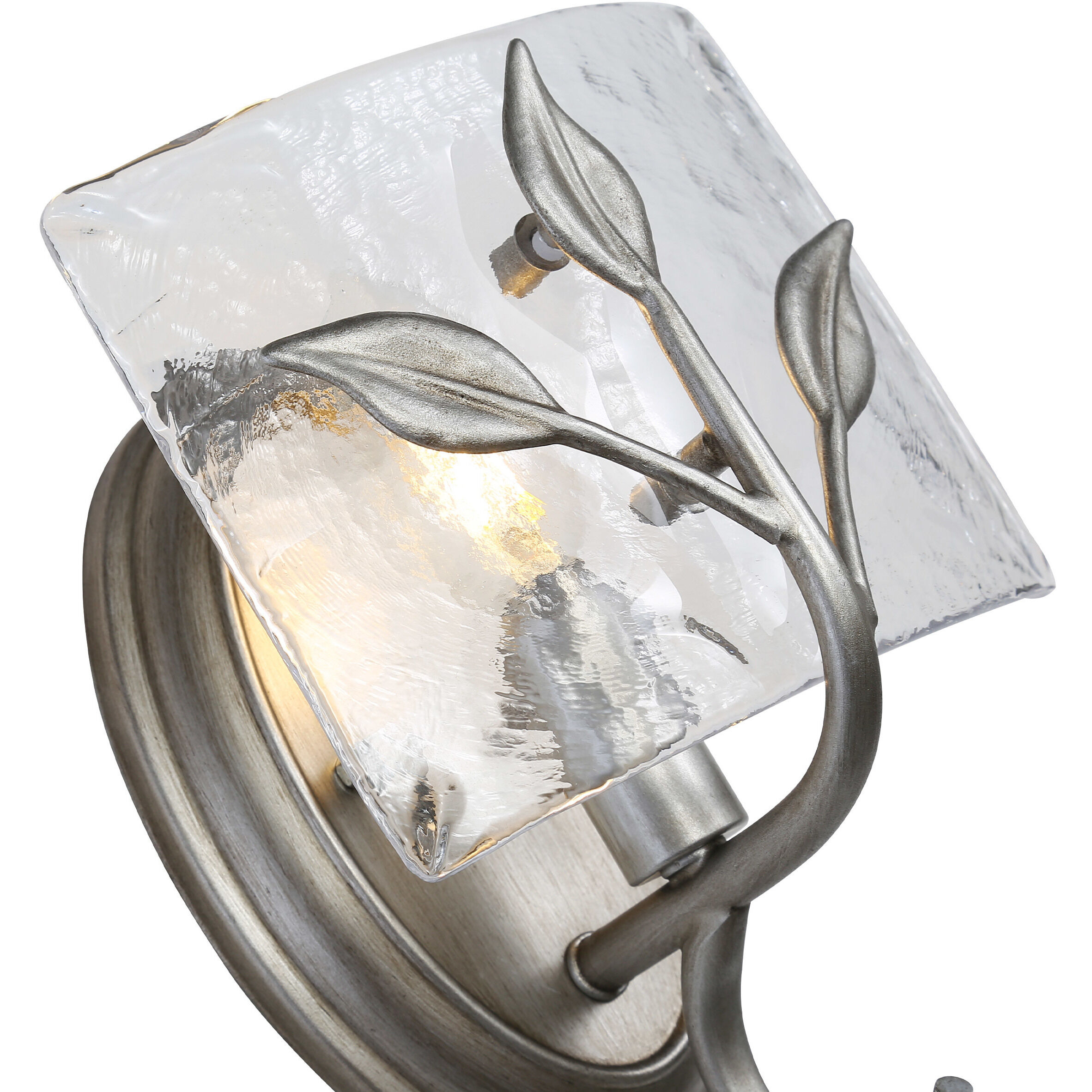 Calla 1 Light 6.88 inch Peruvian Silver Wall Sconce Wall Light