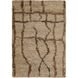 Scarborough 36 X 24 inch Khaki, Dark Brown, Black Rug