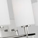 Oak Moore 3 Light 23.88 inch Chrome Bath Vanity Wall Light