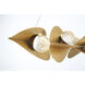 Pod Island Light Ceiling Light in Legacy Brass