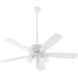 Ovation 52 inch Studio White Ceiling Fan