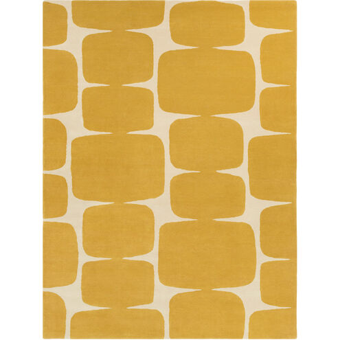 Ross 132 X 96 inch Mustard Rug, Rectangle
