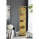 Full 78.7 X 18.1 inch Gold Mirror