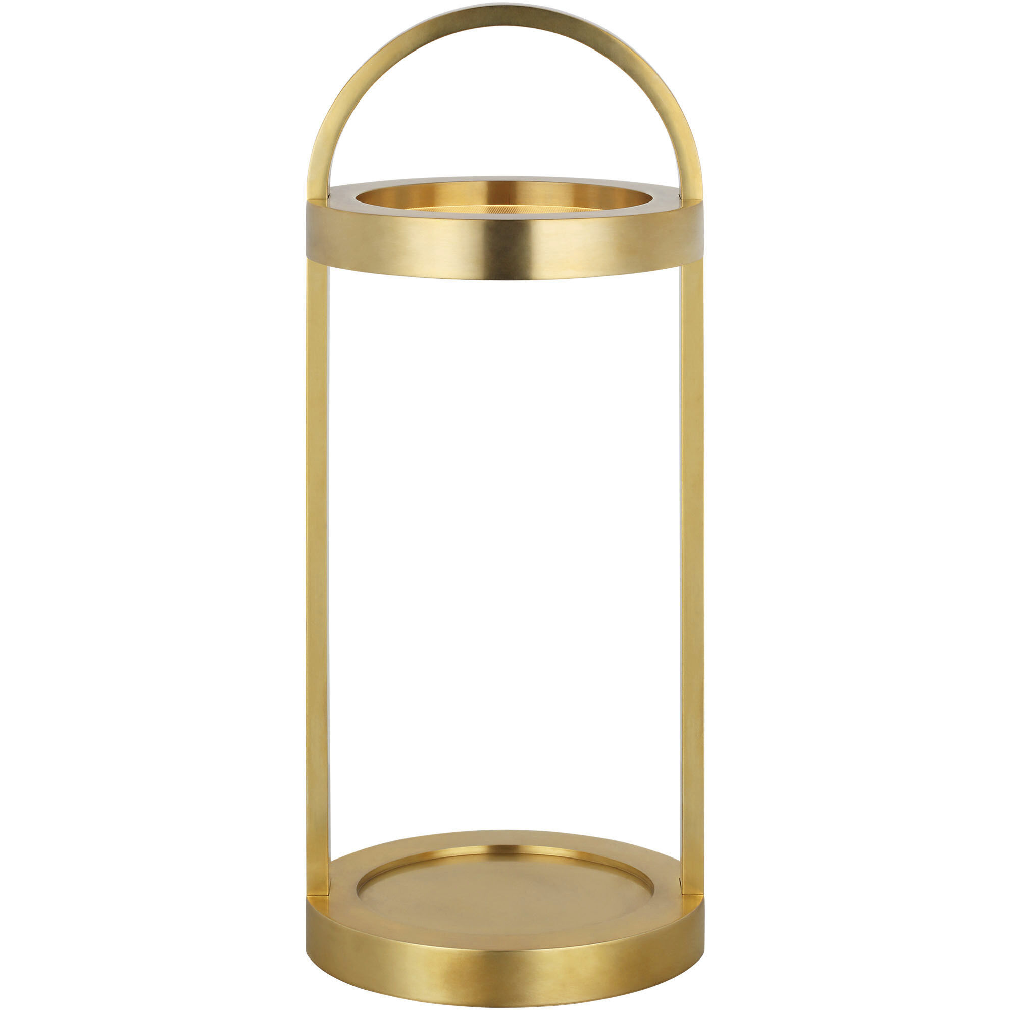 Kelly by Kelly Wearstler Cerne 17 inch 2.20 watt Hand Rubbed Antique Brass Rechargeable Table Lamp Portable Light