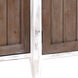 Wilder 72 X 19 inch Weathered Tuscan with Aged White Credenza, 4 Door