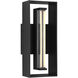 Sean Lavin Abner 12 inch Textured Black Outdoor Wall Lantern