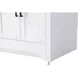 Remington 60 X 35 inch White Bathroom Vanity Cabinet