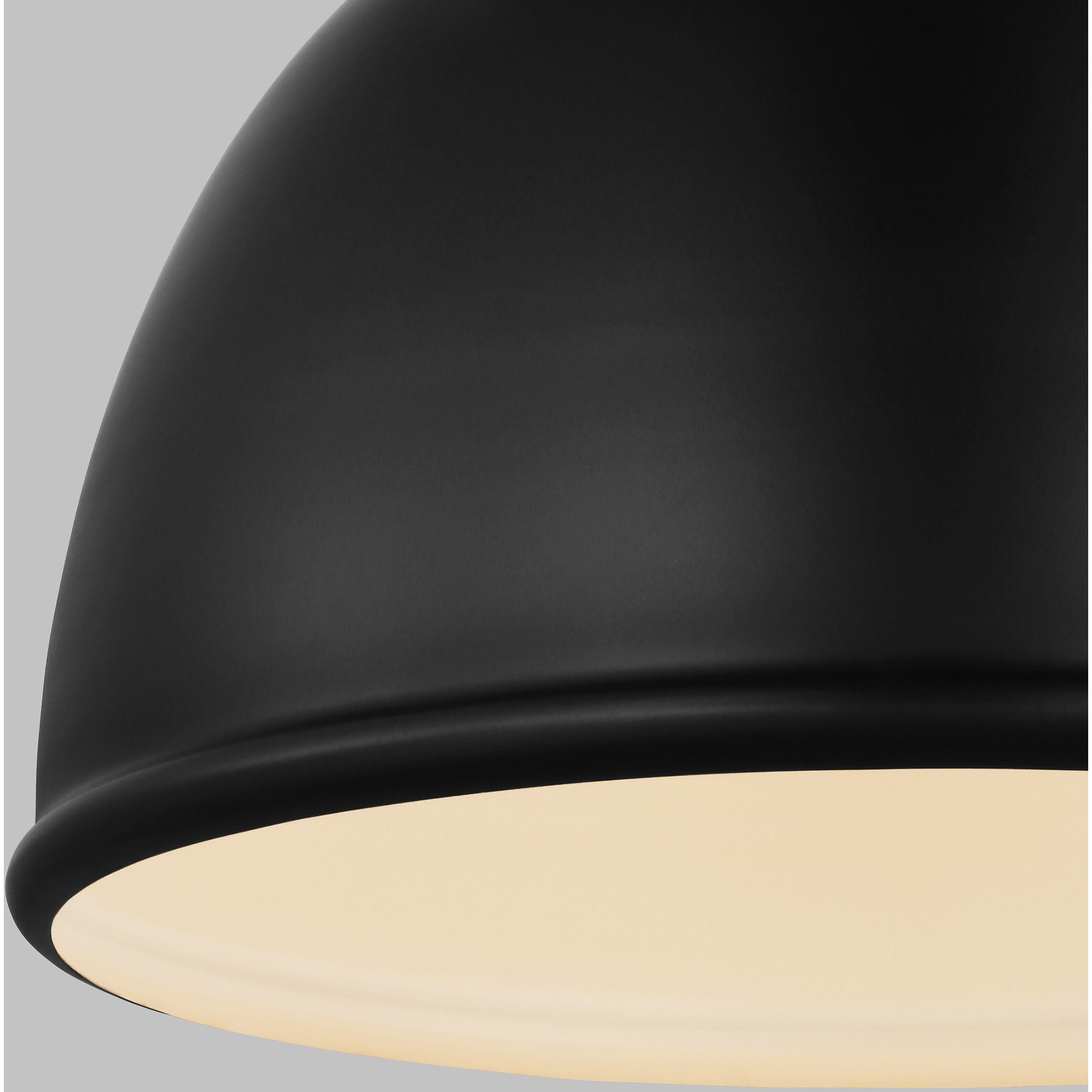 C&M by Chapman & Myers Upland 1 Light 15.5 inch Midnight Black and Burnished Brass Pendant Ceiling Light in Midnight Black / Burnished Brass