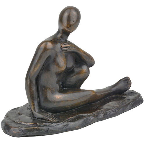 Lady Alice 8 X 5.5 inch Bronze Sculpture