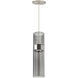 Sean Lavin Manette LED Satin Nickel Pendant Ceiling Light, Integrated LED