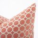 Pyth 20 inch Coral Pillow