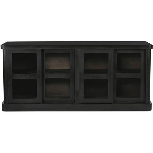 Mona 78 X 21 inch Black Sideboard