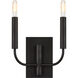ED Ellen DeGeneres Brianna 2 Light 11.38 inch Aged Iron Double Sconce Wall Light