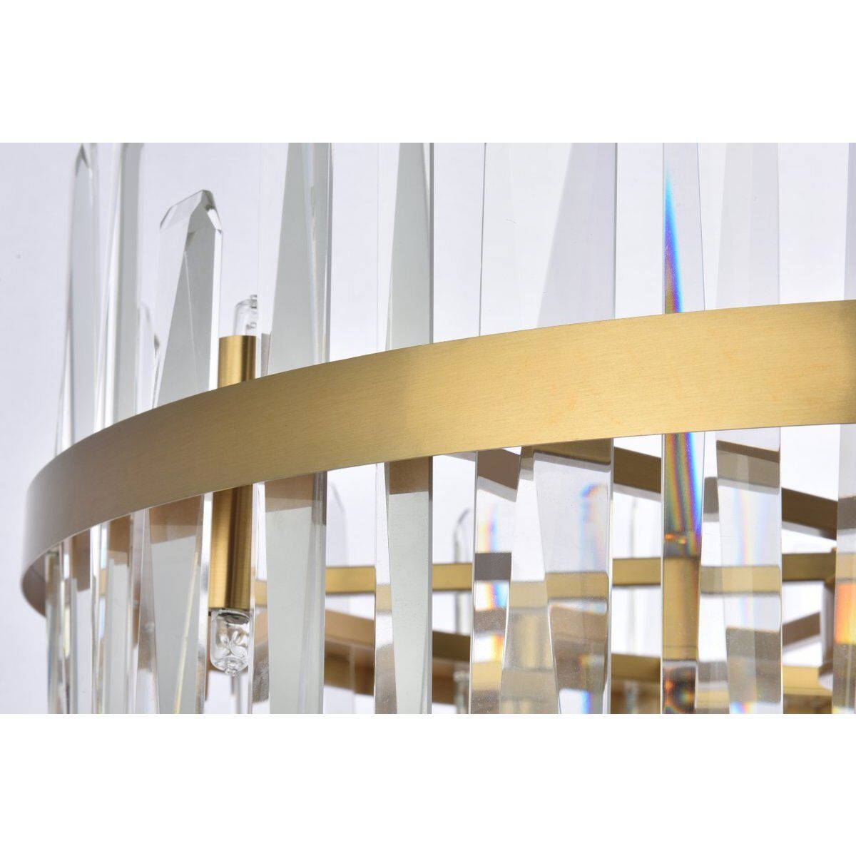 Serena 16 Light 32 inch Satin Gold Chandelier Ceiling Light