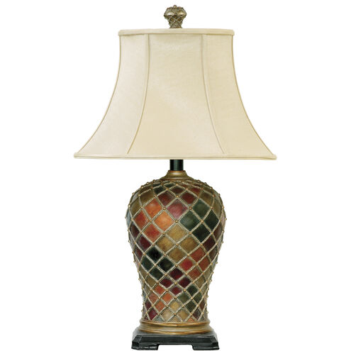 Joseph 30 inch 150 watt Multicolor Table Lamp Portable Light in Incandescent