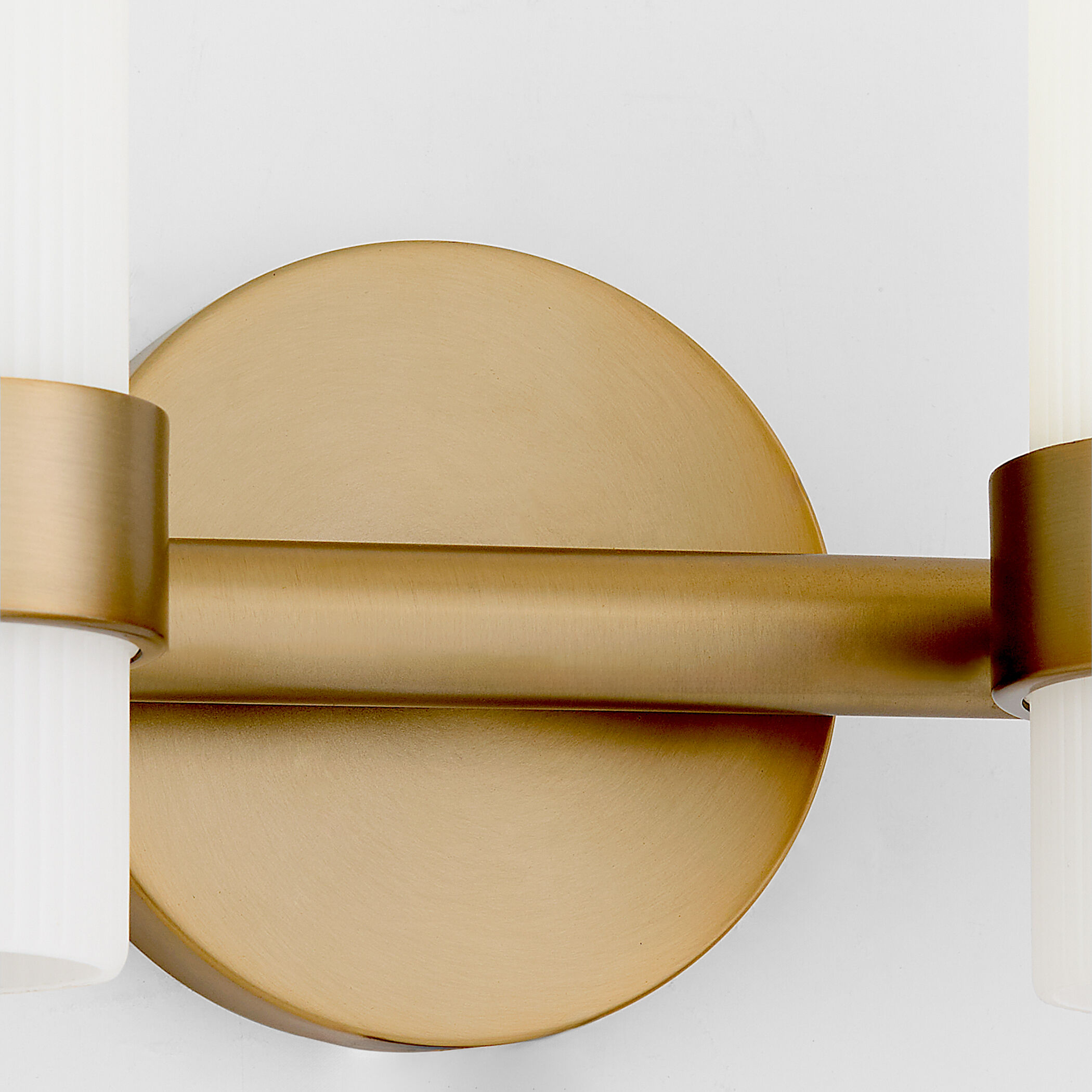 Sojourn 4 Light 32.75 inch Brushed Brass Vanity Light Wall Light
