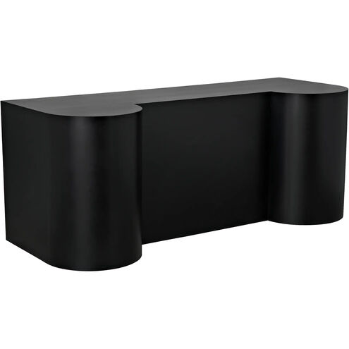 Concierge 76 X 29 inch Matte Black Desk