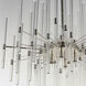 Divine 8 Light 28.5 inch Polished Nickel Multi-Light Pendant Ceiling Light