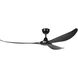 Mission Bay 72 inch Black Outdoor Ceiling Fan