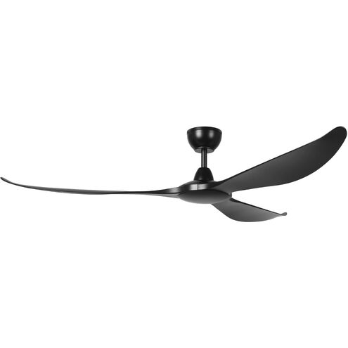Mission Bay 72 inch Black Outdoor Ceiling Fan